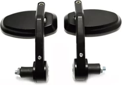 Bar End Spiegels - Motor Spiegels - Stuurspiegel - Universeel - 7/8 ''22mm - Zwart