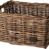 Fastrider Zeno Rotan Fietsmand - Bruin - 26L - Handgemaakt
