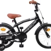 Amigo BMX Fun Jongensfiets - Kinderfiets 16 Inch - Matzwart