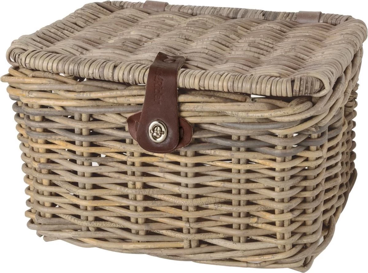Fastrider Sera Medium Met Klep Mand Rotan Naturel - 17L - Afbeelding 8