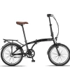 PACTO ELEVEN FOLDING BIKE BLACK/GOLD 3v VOUWFIETS PLOOIFIETS