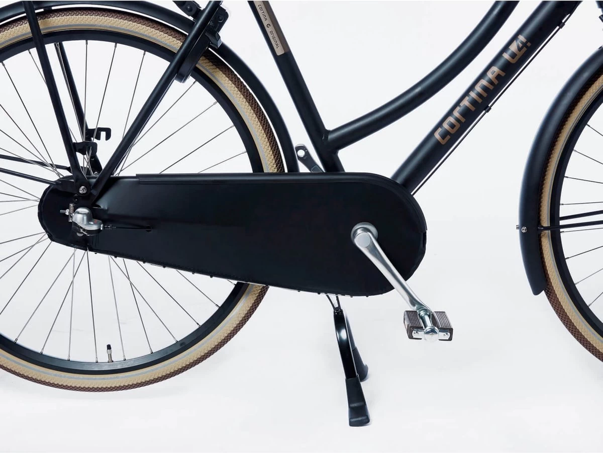 Cortina U4 - Stadsfiets - D50 - Jet Black Matt - R3 - Afbeelding 11