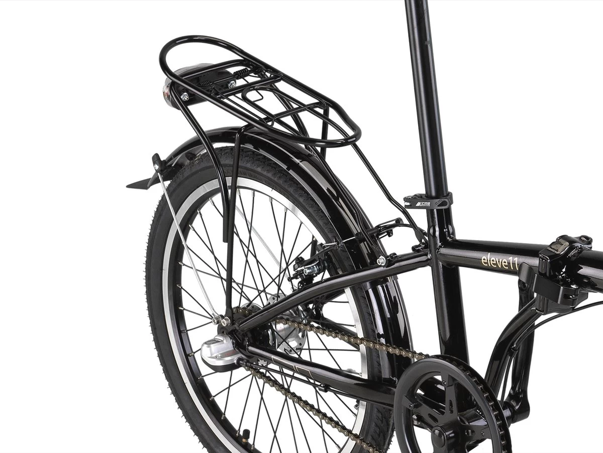 PACTO ELEVEN FOLDING BIKE BLACK/GOLD 3v VOUWFIETS PLOOIFIETS - Afbeelding 5