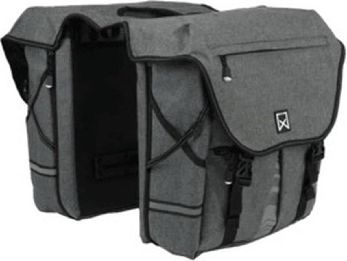 Willex Fietstassen 1200 50 L Antraciet 13613 - Afbeelding 3