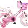 Volare Rose Kinderfiets - Meisjes - 12 Inch - Roze - 2 Handremmen