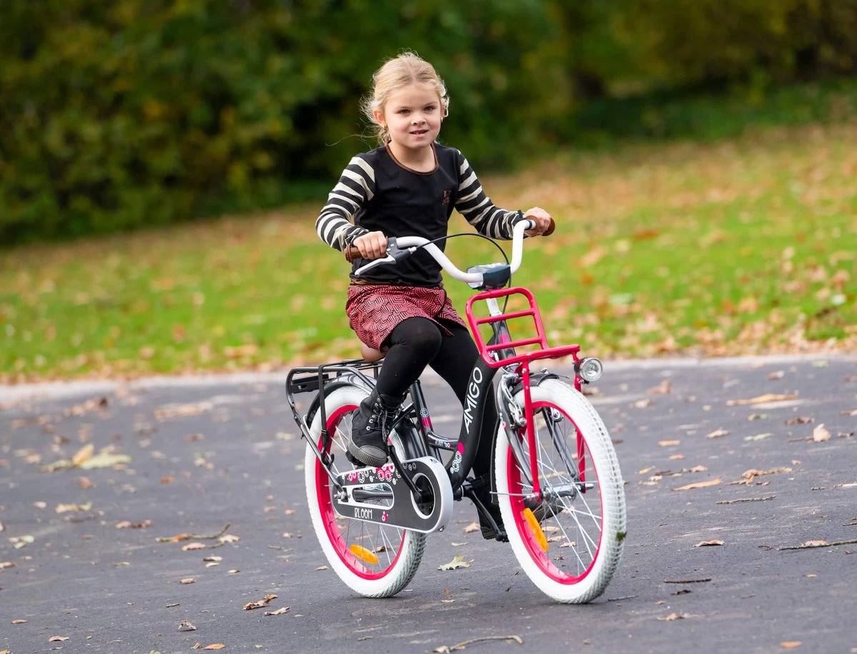 Amigo Bloom Meisjesfiets - Kinderfiets 20 Inch - Turquoise - Afbeelding 13