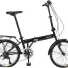 Wheelerz.nl Vouwfiets 20 Inch - 6 Speed Shimano - Zwart