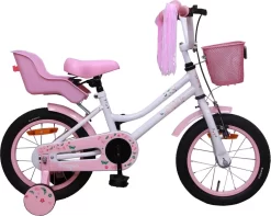 Amigo Magic Meisjesfiets - Kinderfiets 16 Inch - Wit