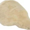 Zadelhoes Schapenvacht Beige - Zadeldek - Beschermhoes Zadel - Schapenhoes Zadel