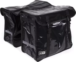 Lastpak Bisonyl - Dubbele Fietstas - 46 L - Zwart