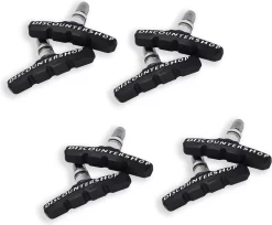 4 Set Universele Rubberen Fiets V Remblokken Set - 4 Paar – 8 Stuks – 70mm | Rubber Remblokjes | Fietsen Remblok | Remblokkenset | Remblokset Geschikt Voor Mountainbike, Stadsfiets, Vouwfiets En Tourfiets