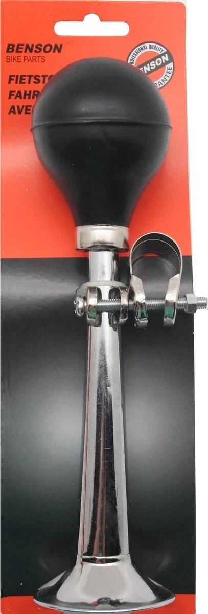 Benson Fietstoeter - Metaal - 21 Cm - Chroom - Afbeelding 7