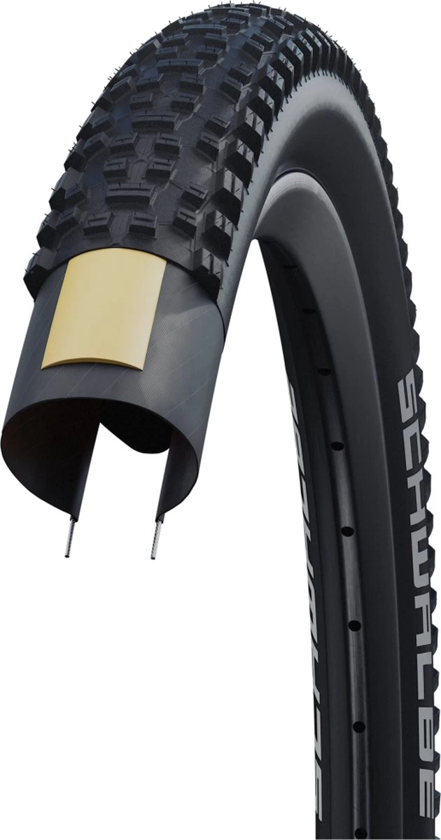 Schwalbe Buitenband - Rapid Rob K-Guard - 29 Inch X 2.25 - Zwart - Afbeelding 2
