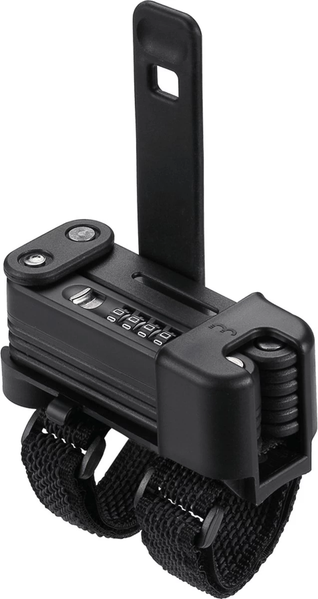 BBB Cycling CodeFold Fietsslot - Vouwslot Fiets - Cijferslot - Codeslot - Zwart - 97,5 X 0,5 Cm - BBL-72 - Afbeelding 7