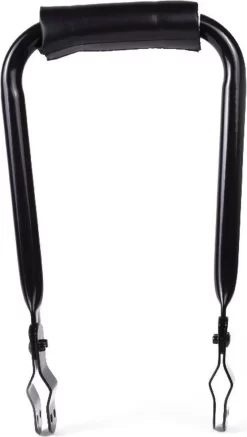 Benson Rugsteun - Opklapbaar- Rugleuning Bagagedrager - Rugsteun Fiets Met Rugkussen - Bagagedrager Kussen - Zwart