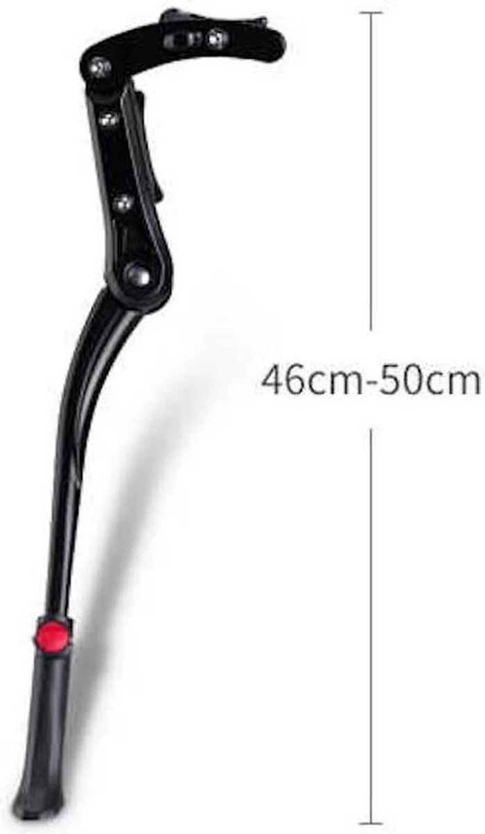 Decopatent® PRO Fietsstandaard - 24- 29 Inch - Mountainbike Standaard - Verstelbaar 46 -> 50 Cm - Fietsenstandaard - Zijstandaard - Afbeelding 2