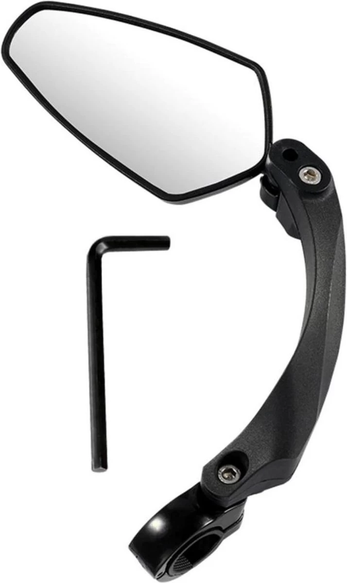 TIKKENS® Fietsspiegel Links - Verstelbaar - Fiets Spiegel Geschikt Voor E-bike, Speed-pedelec - Afbeelding 7