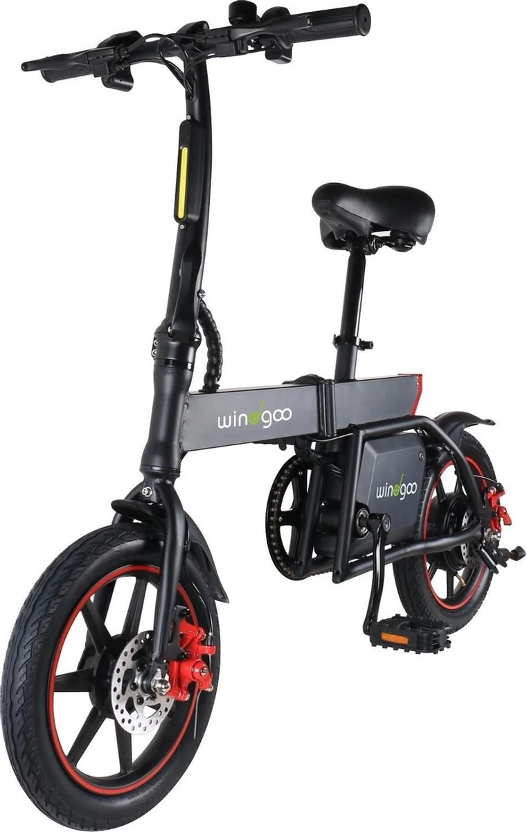 Windgoo B-20 Elektrische Vouwfiets - Snelheid 20 Km/h - 15 Km Bereik - Schijfremmen - Afbeelding 12