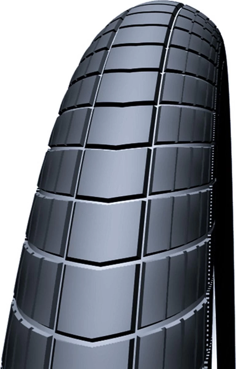 Schwalbe Buitenband - Big Apple K-Guard - 28 Inch X 2.00 - Zwart Reflecterend - Afbeelding 6