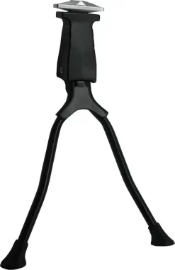 Benson Dubbele Fietsstandaard Bipod Kickstandaard Aluminium Roestvrij Zeer Stabiel Voor Bijvoorbeeld Een Mamafiets