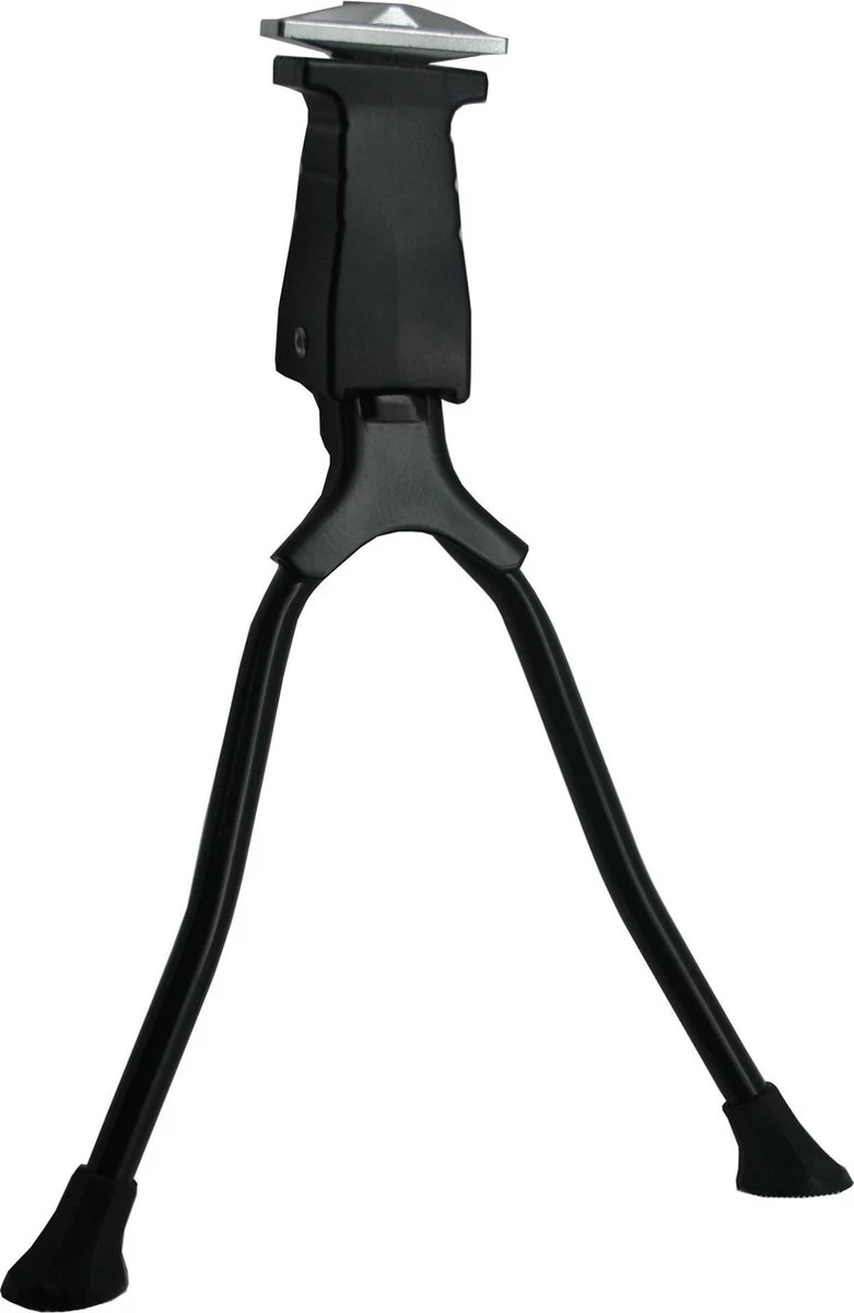 Benson Dubbele Fietsstandaard Bipod Kickstandaard Aluminium Roestvrij Zeer Stabiel Voor Bijvoorbeeld Een Mamafiets