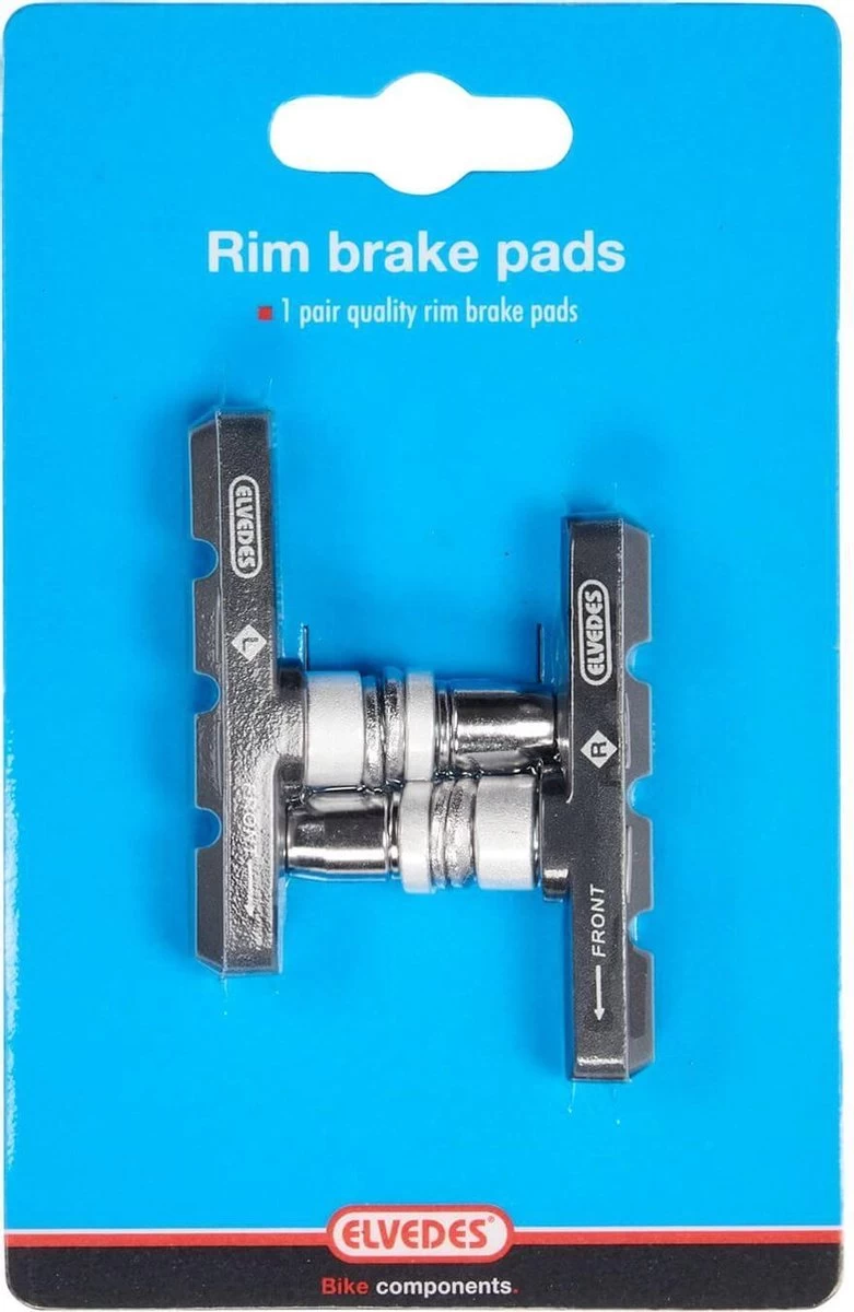 Elvedes Remblokken V-brake 60 X 14 Mm Zwart 2 Stuks - Afbeelding 4