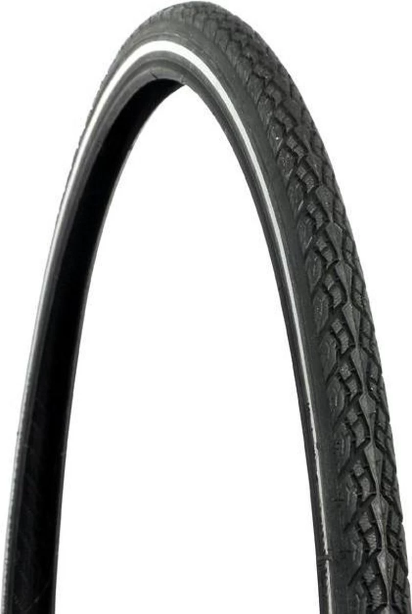 Dresco Buitenband Metro Elite 28 X 1 5/8 X 1 3/8 (37-622) Reflectie Zwart