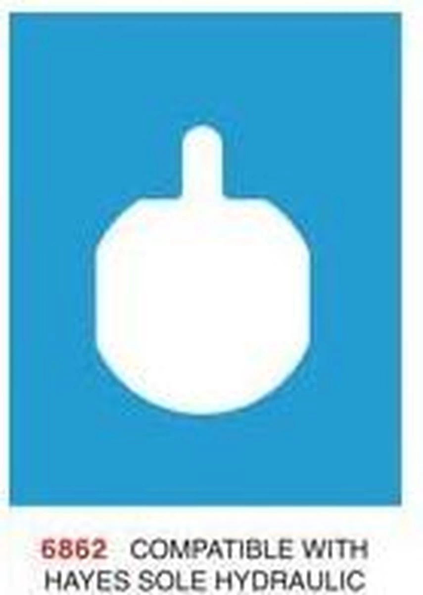 Elvedes Schijfrem Blokset 6862 Hayes Solo - Afbeelding 3