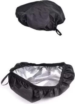 FSW-Products - 1 Stuk - Zadelhoes - Dubbelzijdige Coating - Waterdichte Zadelhoes - Fietszadelhoes - Zadeldekje - Zadeldek - Regenhoes - Cover Voor Zadel Tegen Regen - Zadelhoesbescherming - Regenhoes Zadel - Fietsaccessoires - Zwart - Zadelcover
