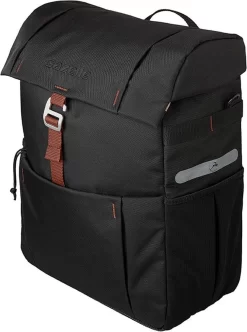 Fietstas Gazelle 18,5 Liter 31 X 40 X 15 Cm - Zwart/bruin