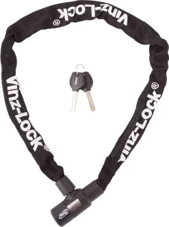 VINZ Ventoux Kettingslot Voor Fiets / Ketting Fietsslot – Slot 90 Cm