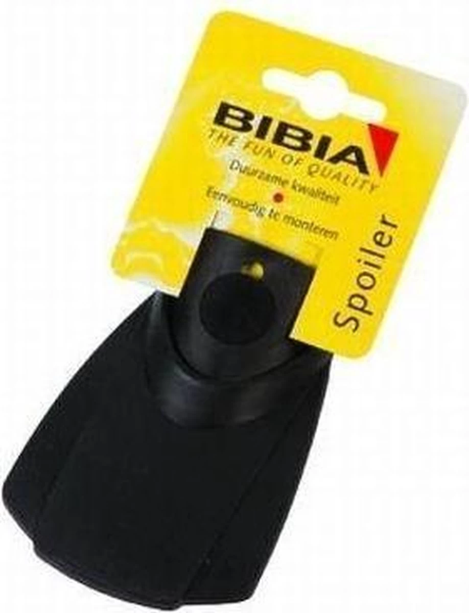 Bibia Voorspatlap Sportspoiler Stadsfiets 5,5 Cm Zwart - Afbeelding 4