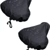 Zadelhoes - 2 Stuks - Zwart - Universeel - Bescherming Van Je Zadel Tegen Weer En Wind
